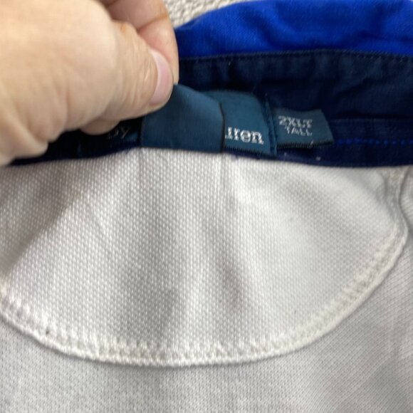 Polo Ralph Lauren Mens Rugby Polo Shirt 2XLT Colorblock Short Sleeve Quarter Zip - Picture 10 of 14